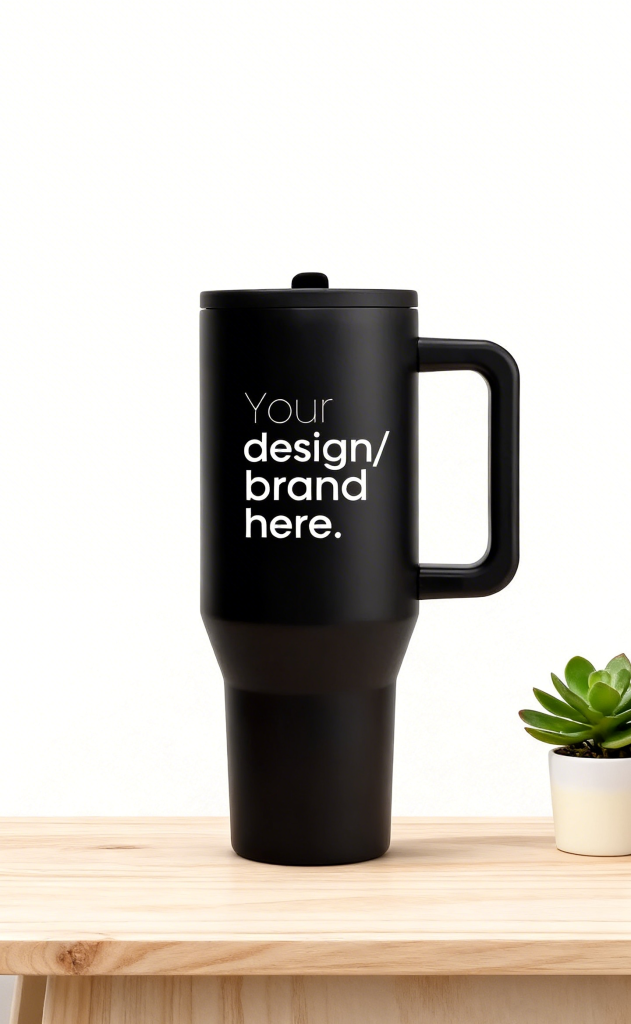 jimeng-2026-03-11-2439-保留主体但是去掉字体，然后背景可以用奶白色搭配一些场景，用于电商图片。然后在水杯...