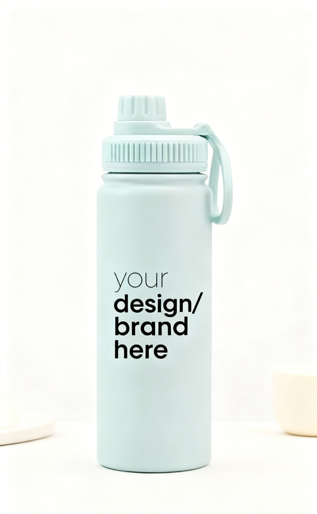 jimeng-2026-03-11-2576-保留主体但是去掉字体，然后背景可以用奶白色搭配简约场景，用于电商图片。然后在水杯...